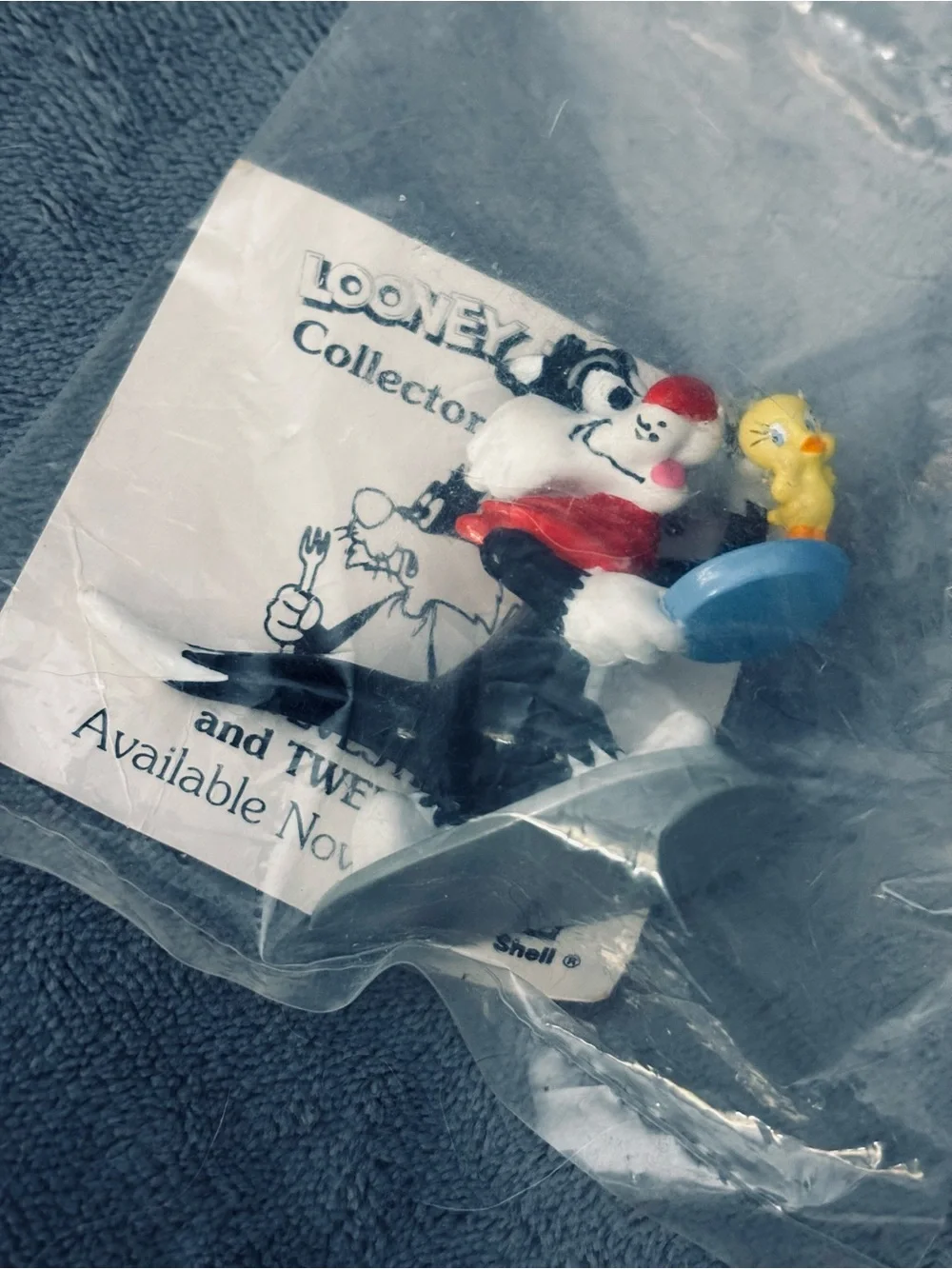 NIP 1990 Looney Tunes Shell Oil Sylvester & Tweety PVC